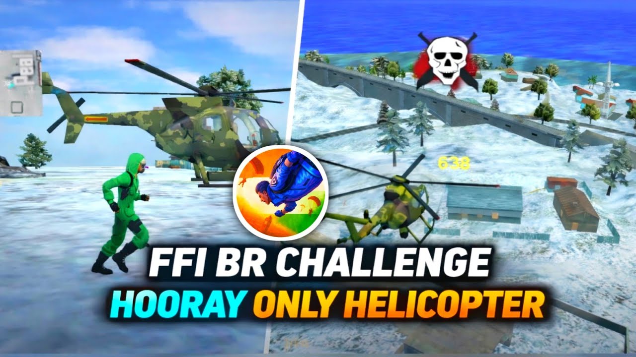 FFI BR Hooray With Helicopter | FFI BR Challenge