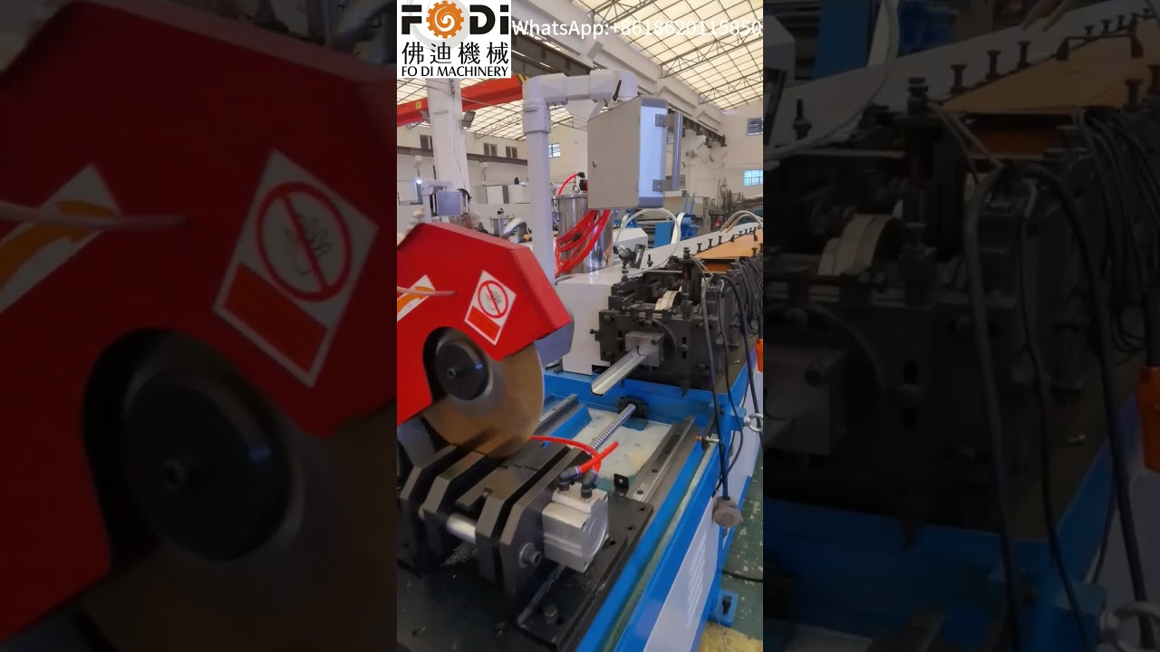 Машина для формовки фланцев TDC, Машина для изготовления фланцев TDC #шорты #ОВК #вентиляция