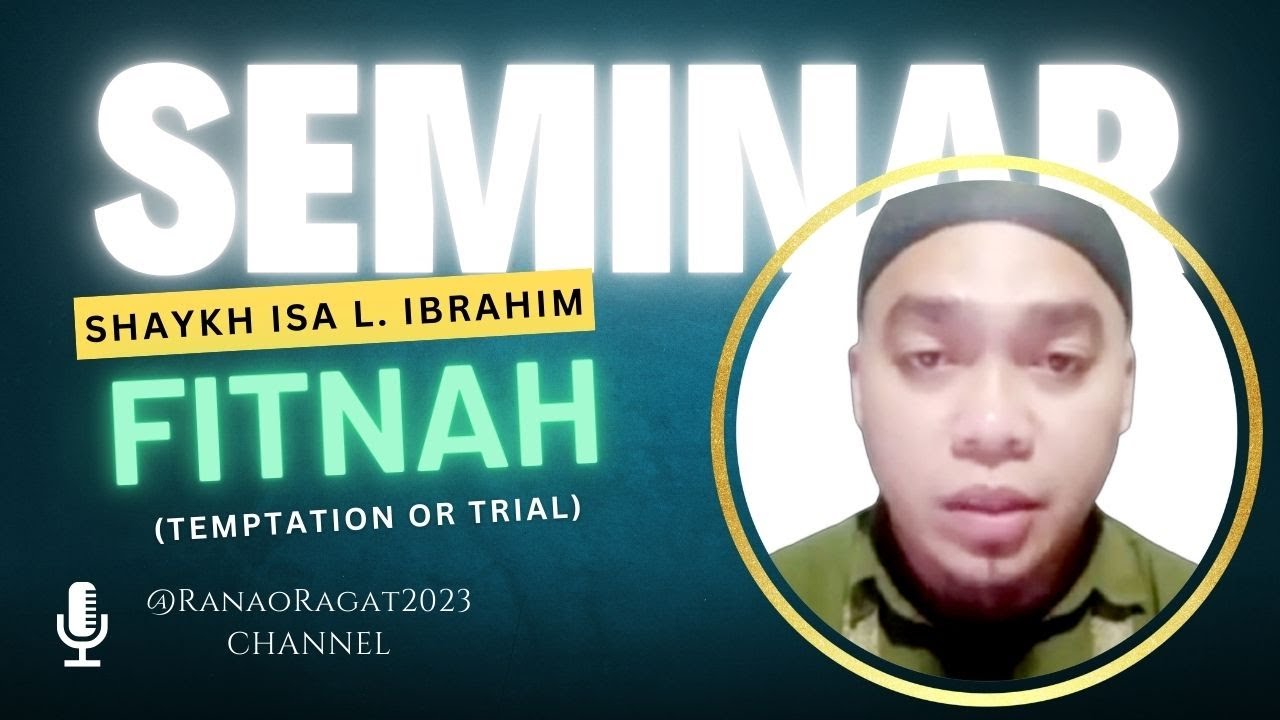 𝗦𝗢 𝗠𝗔𝗡𝗚𝗔 𝗙𝗜𝗧𝗡𝗔𝗛 𝗢 𝗢𝗥𝗜𝗣𝗡 𝗢 𝗔𝗟𝗟𝗔𝗛 (𝗦𝗪𝗧) | 𝘚𝘩𝘢𝘺𝘬𝘩 𝗔𝗟𝗜 𝗟. 𝗜𝗕𝗥𝗔𝗛𝗜𝗠 