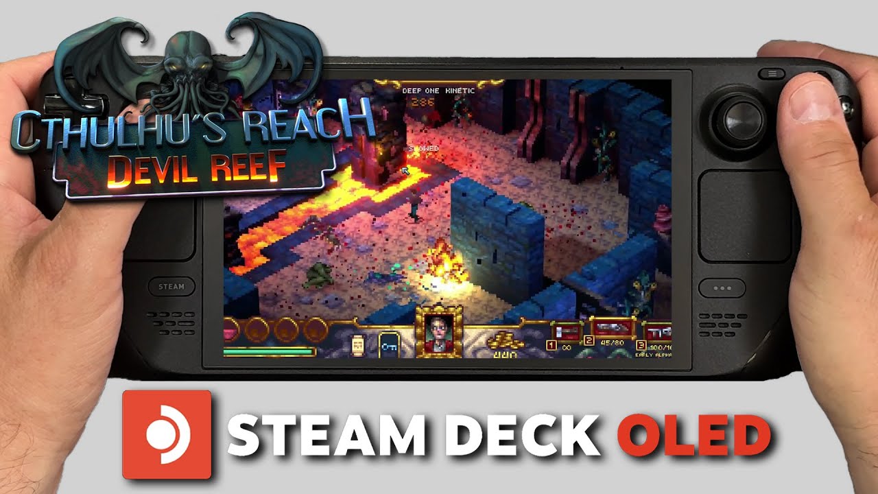 Cthulhu's Reach: Devil Reef | Steam Deck Oled Gameplay | Steam OS