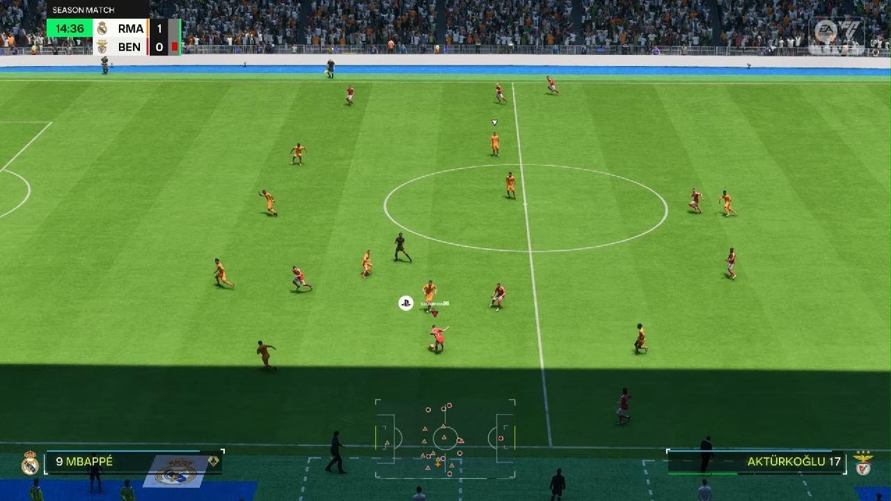 FC 25 Seasons - RMD vs BEN (full game)
