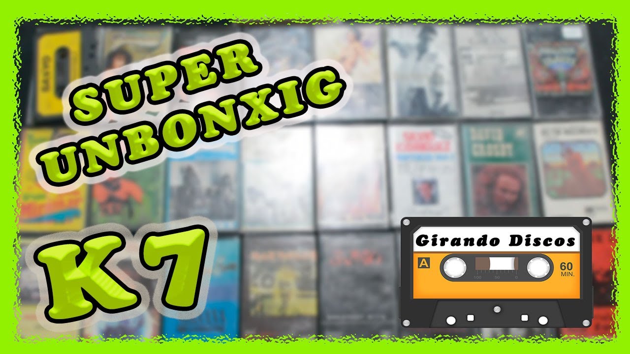 Super unboxing de cassette (Welcome k7)
