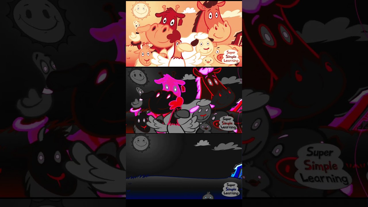 Super Simple Songs Good Morning Mr Rooster Intro Sponsored By Klasky Csupo 2001 Effects #shortsfeed