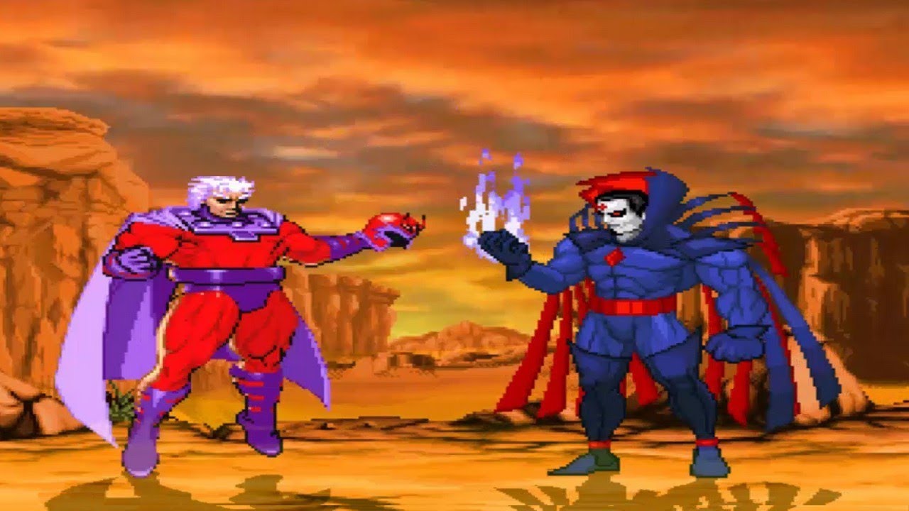 MAGNETO vs MR SINISTER - Full Power Rage Fight😈 Marvel X-Men Mugen Villains Tribute