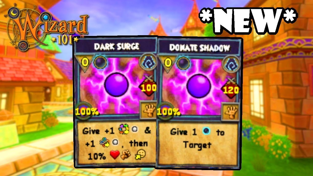Wizard101: *НОВЫЕ* ОГРОМНЫЕ тизеры теневых заклинаний обновления «Даркмур»!