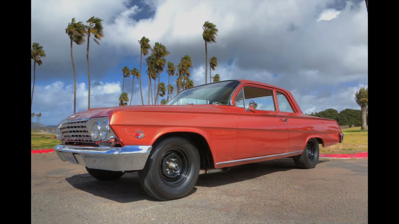 1962 Chevrolet Biscayne 409, 4sp, Hubert Platts Lil General Drag Car for BringATriler