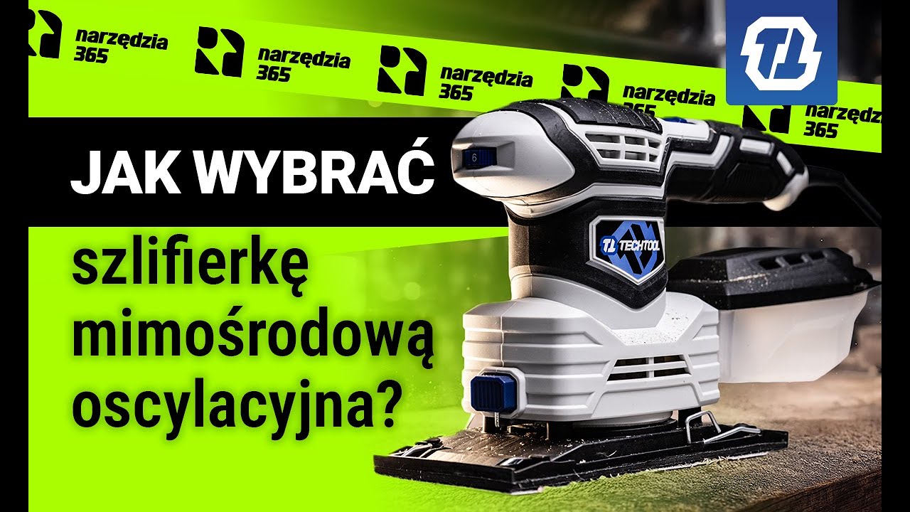 TTOS02 TECHTOOL szlifierka do renowacji mebli. TEST na krześle.