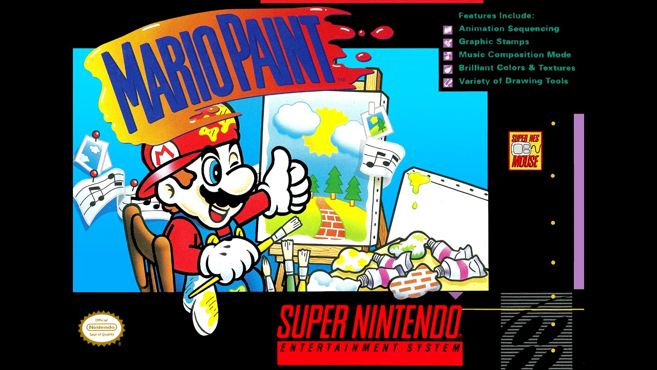 Mario Paint Restored - Creative Exercise