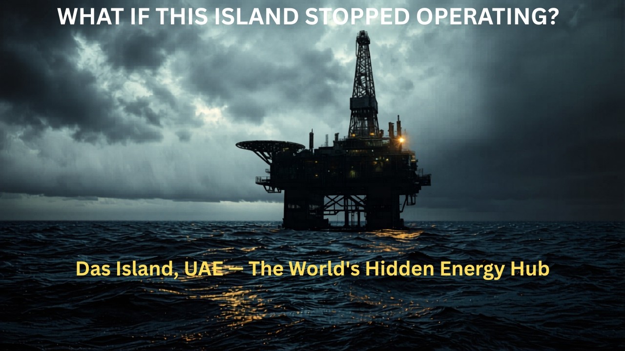 The Island That Quietly Powers The World's Energy Supply (Das Island, UAE)