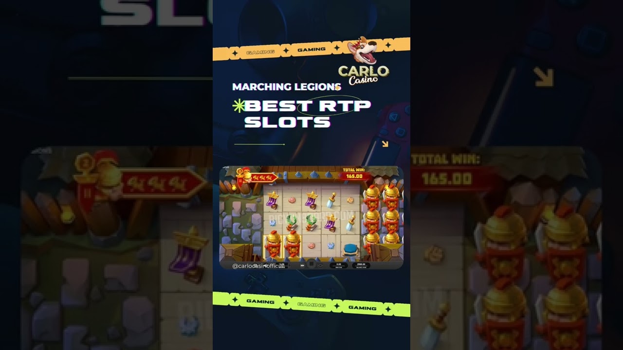 BEST RTP SLOTS marching legions #onlineslots #rtpslot #shorts #slots #bigwin