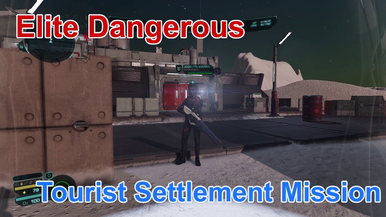 Elite Dangerous - Tourist Settlement Mission
