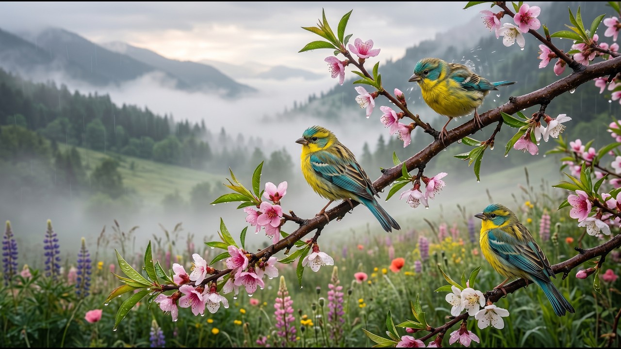 Bird Sounds Learning Mode | Peaceful Study Session