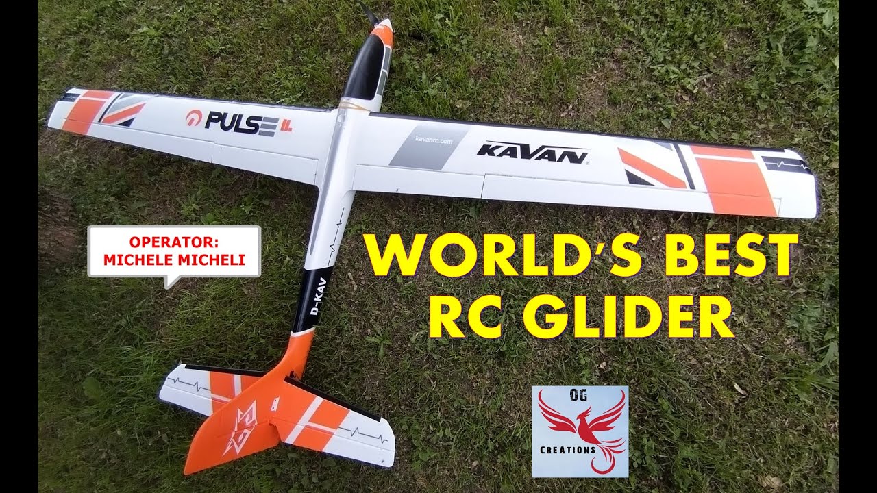 2025 WORLD'S BEST RC GLIDER : KAVAN PULSE / Operator Michele Micheli