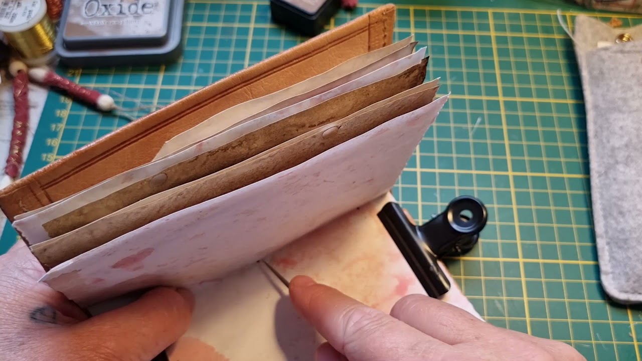 From purse into junk journal -(easy)