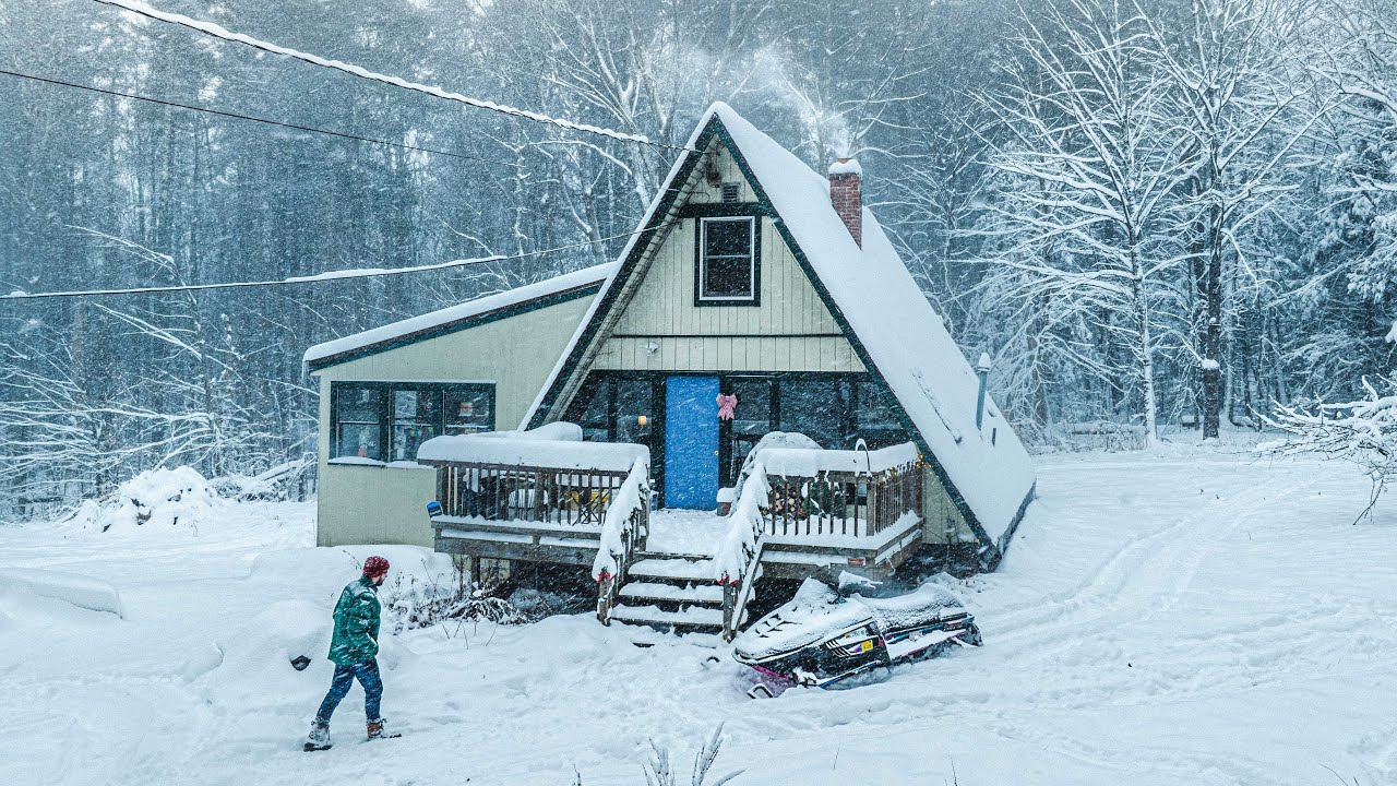 Real Winter Life at my Rural Countryside Home