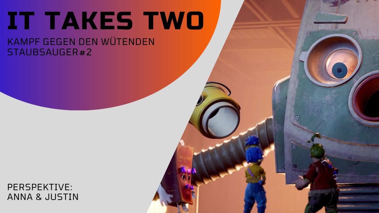 Kampf gegen den wütenden Staubsauger | It Takes Two #2