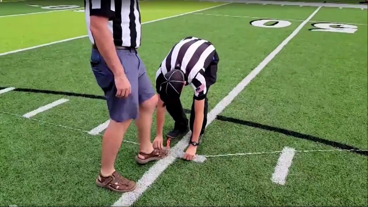 HS Football Official Training - Mechanics - Demonstration Clips