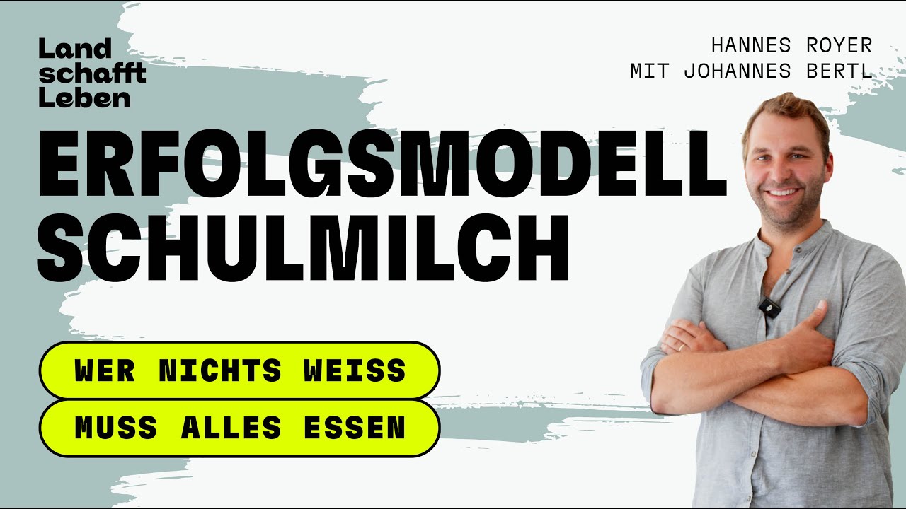 PODCAST | # 199 Erfolgsmodell: Schulmilch | Johannes Bertl &ndash; mit Hannes Royer
