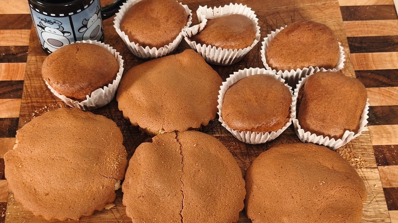Biszkoptowe babeczki Air Fryer 