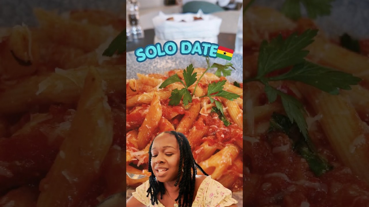 Taking myself out on a solo date in Accra 🇬🇭