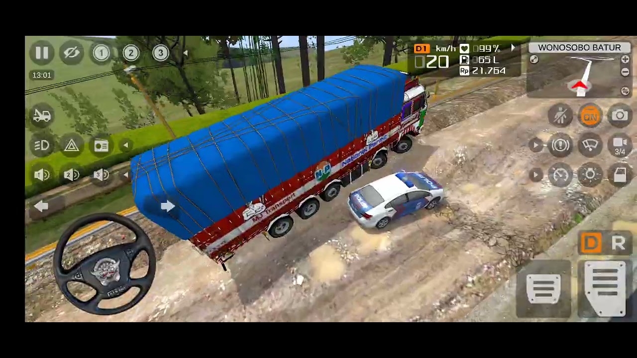 Ashok Leyland Offroad Challenge BusSimulator Indonesia | IndianTruck Gameplay 2025 