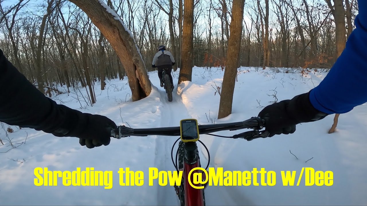 Manetto Hills in the Snow | Long Islands Crown Jewel for Snow Fat Biking