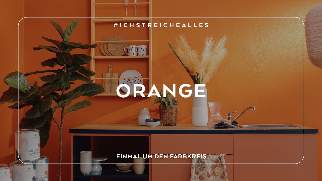 Einmal um den Farbkreis: Orange - Farbe von Miss Pompadour