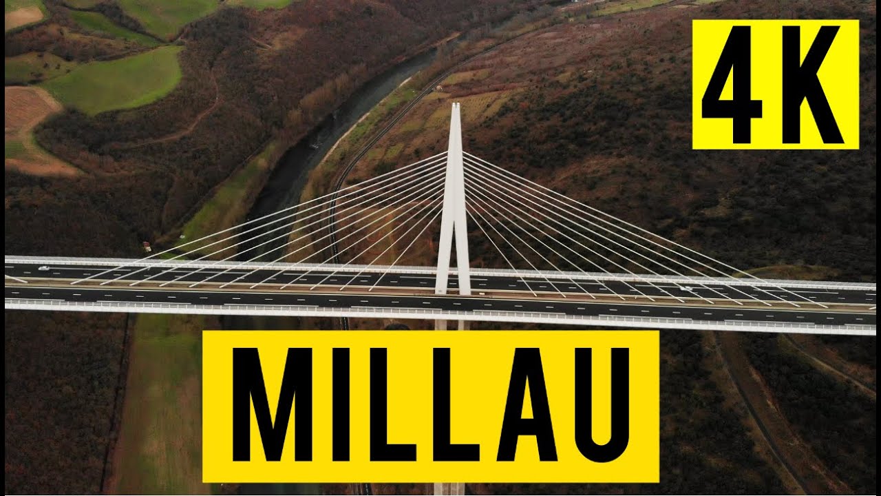 Le Viaduc de Millau en Drone ! 4k