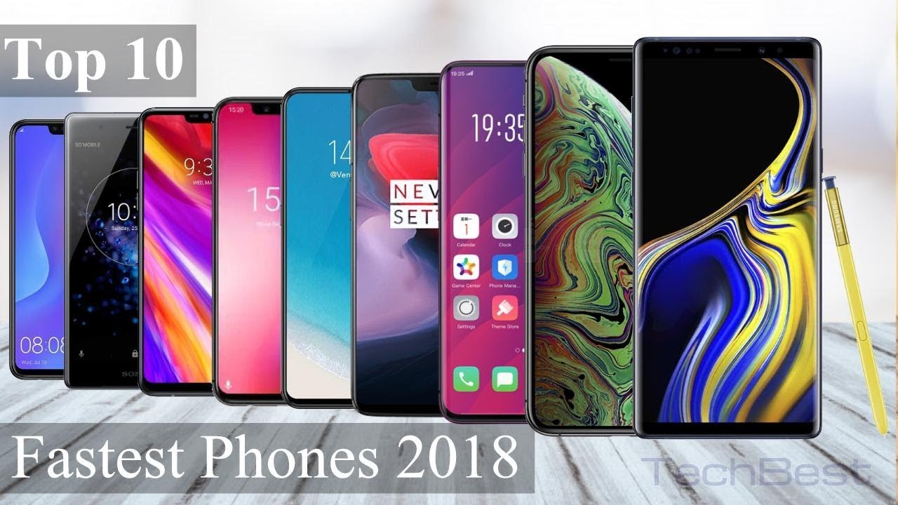 Fastest Phones 2018 - Top 10 Fastest Mobile Phone in the World 2018