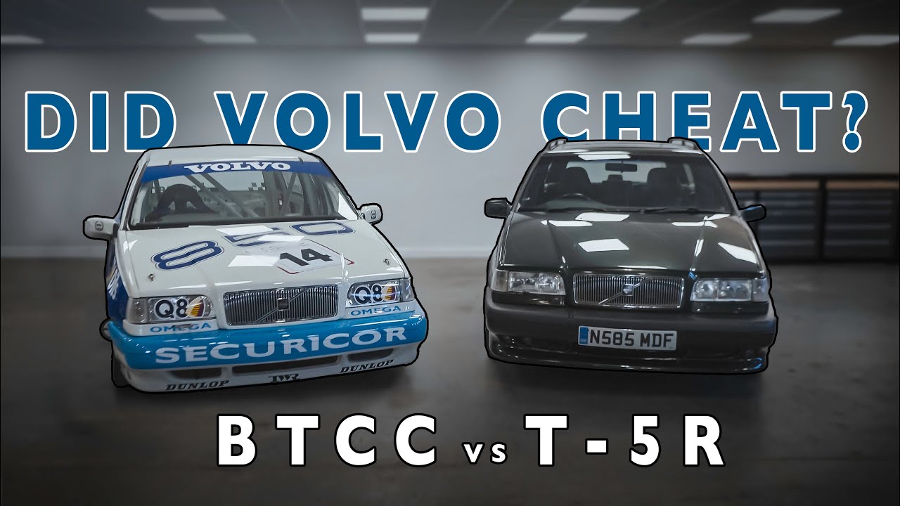 Обманули ли Volvo? Volvo 850 T-5R против гоночного автомобиля BTCC