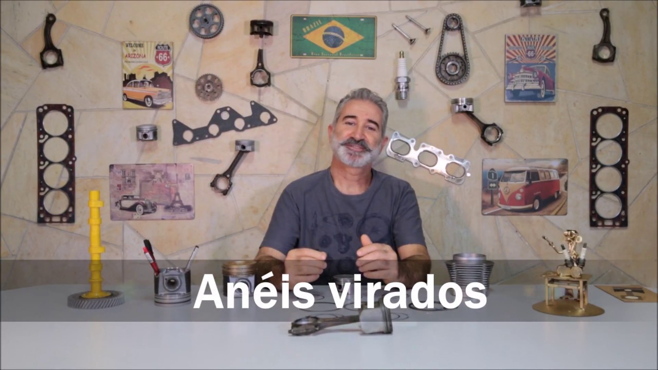 3- Anéis virados.