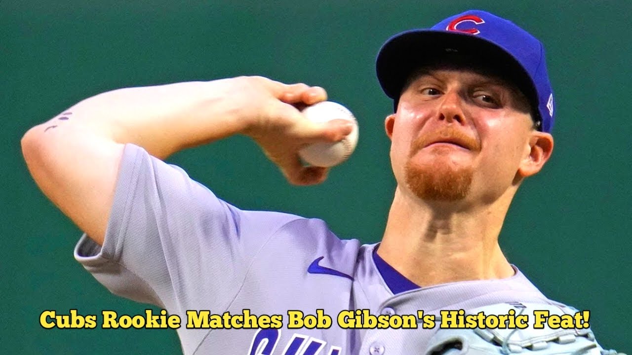 Young Cubs star achieves rare pitching milestone only matched by Cardinals legend.