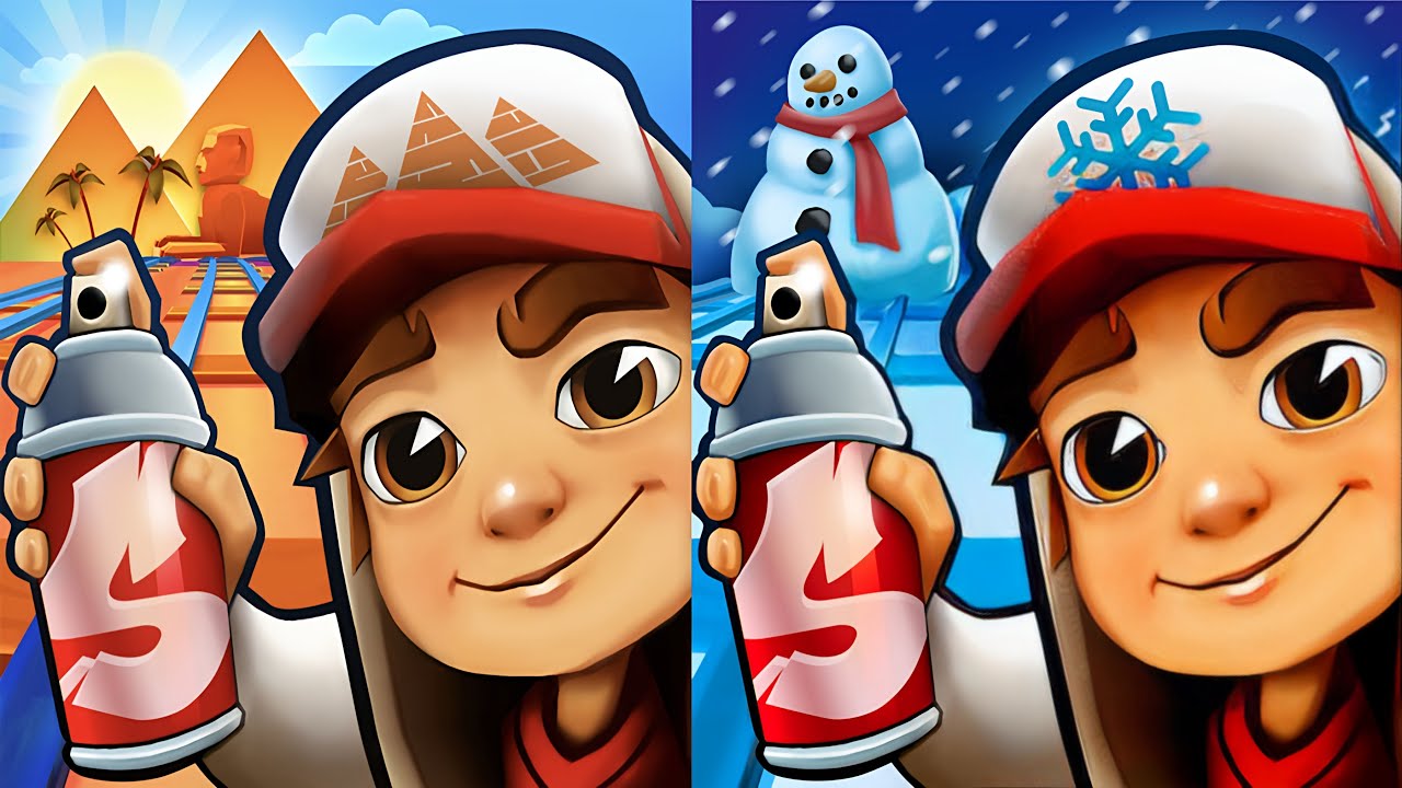 Subway Surfers : Cairo 2022 🆚 SubwayCity Xmas 2022