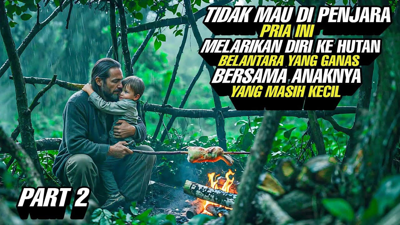 Tidak Mau Di Penjara Pria Ini Melarikan Diri Ke Hutan Yang Mematikan ‼️Alur film terbaru 2025