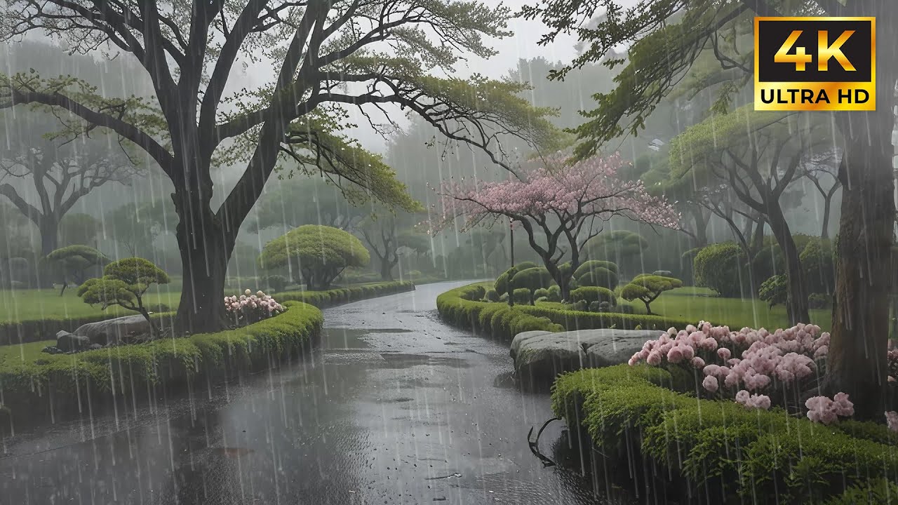 Relaxing Night Rain Sounds for Sleep to Help You Fall Asleep and Beat Insomnia Easily