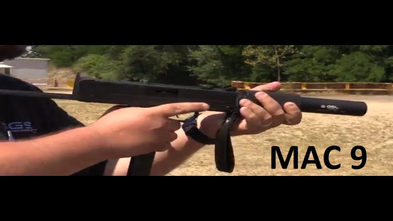 GSL MAC 9 Suppressor Firing