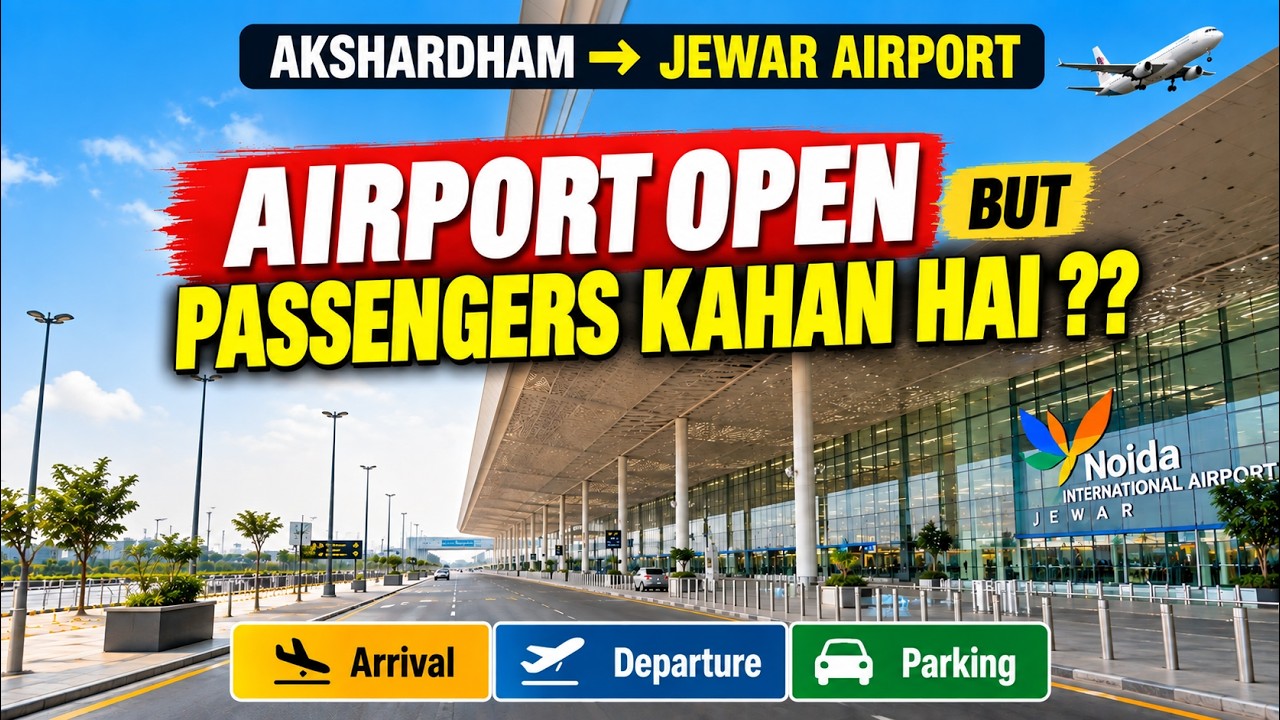 Flying From Jewar Airport? Watch This First | Delhi Route, Parking, Arrival & Departure