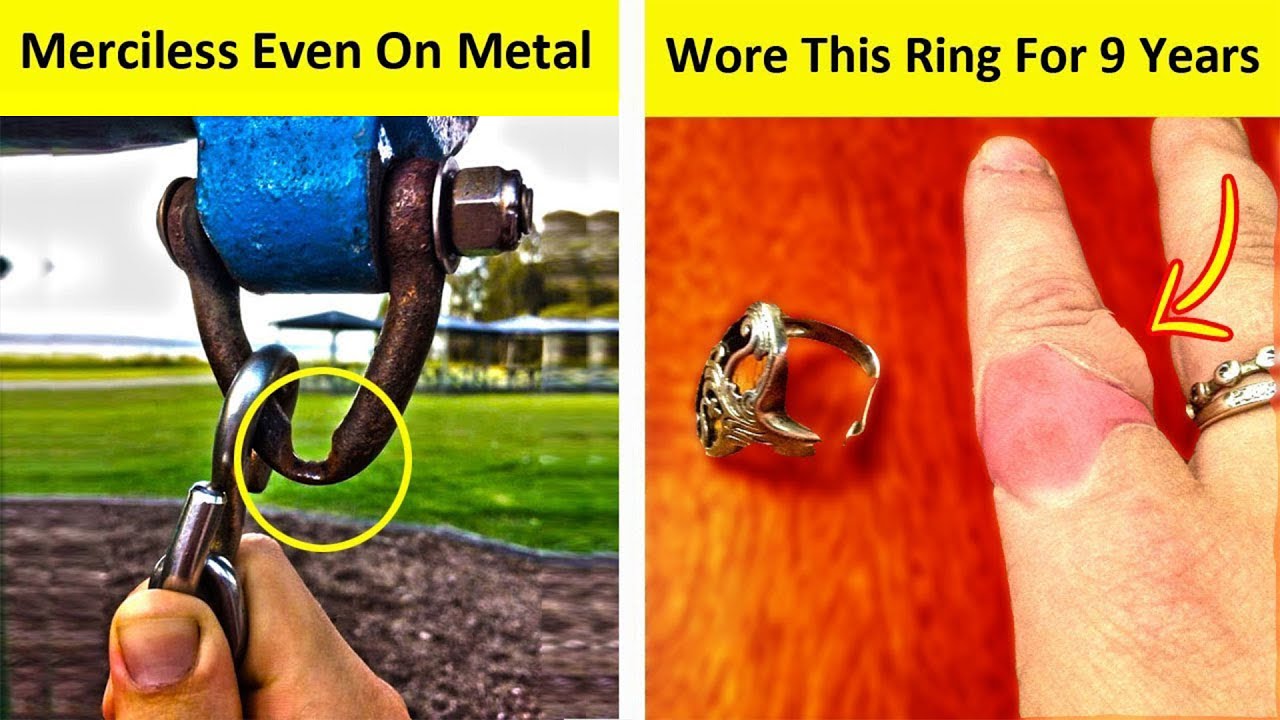 Unbelievable Examples Of Things Being Worn Down Over Time 7️⃣