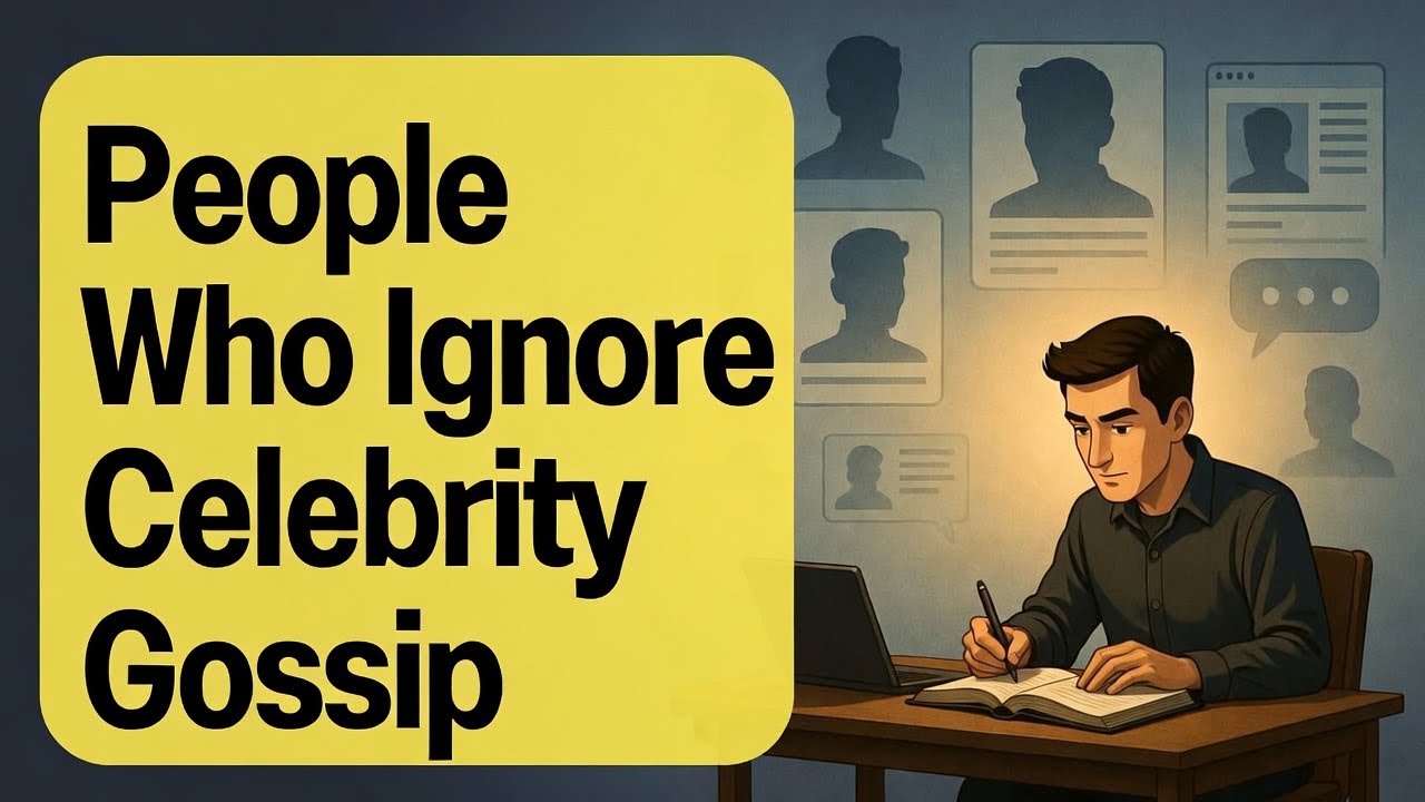 Human Behavior Psychology: Why Some People Don’t Care About Celebrity Gossip