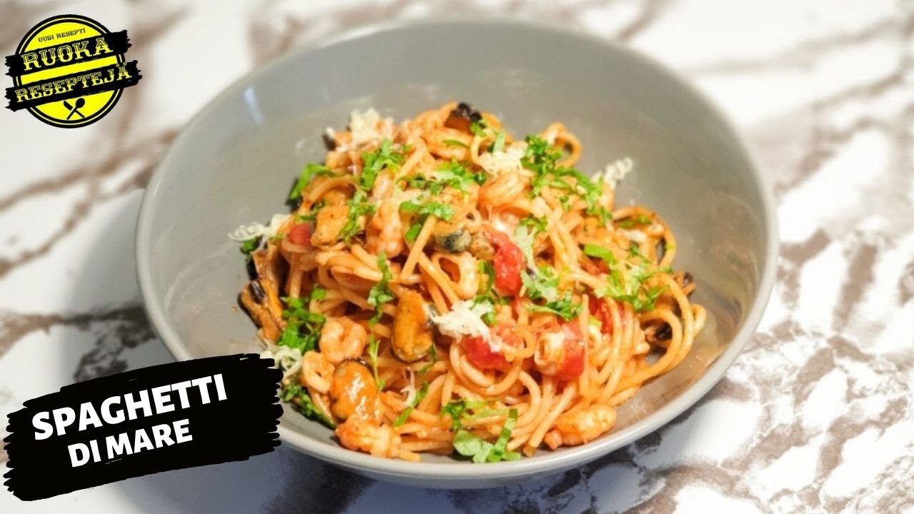 RESEPTI | SPAGHETTI DI MARE - RESEPTIT