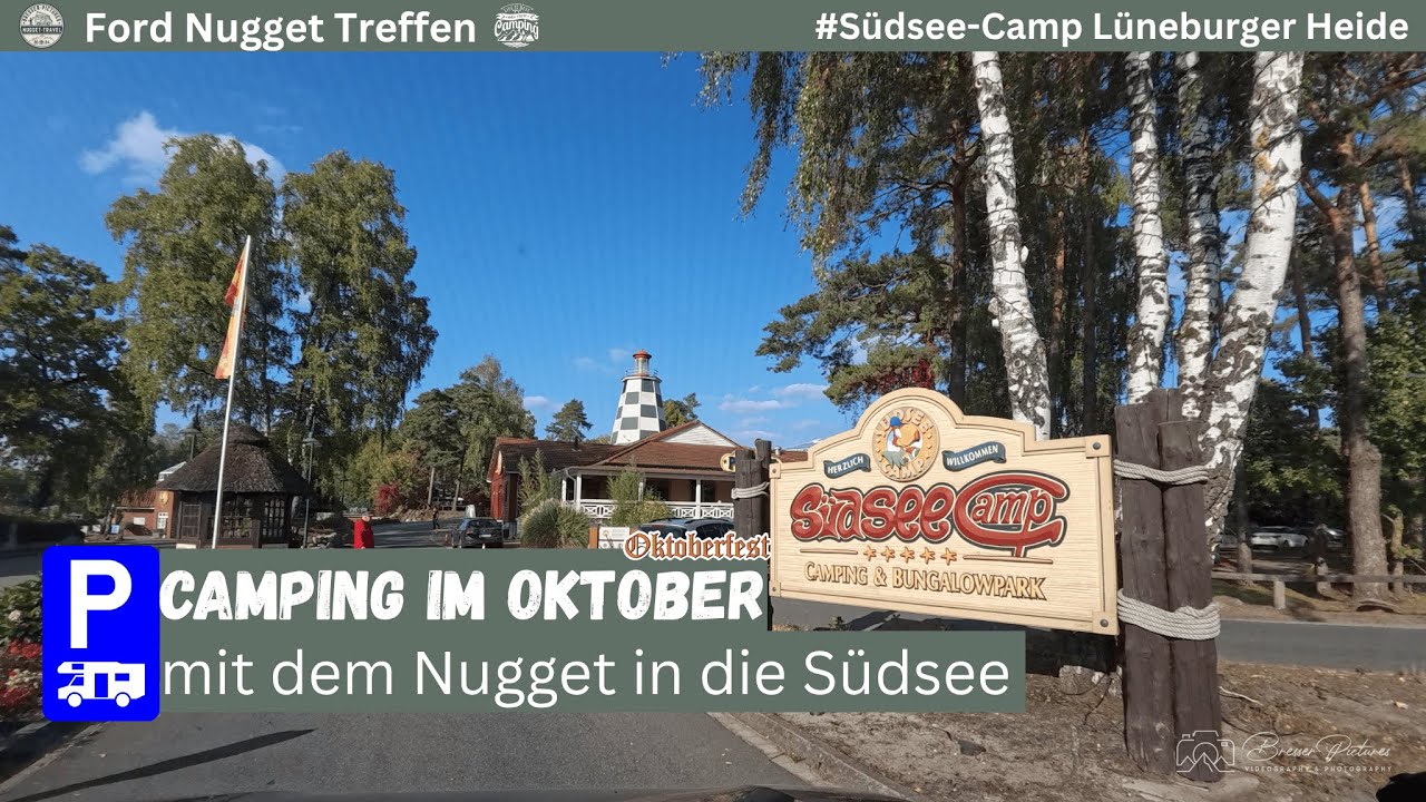 Mit dem Nugget ins Südsee Camp zum Oktoberfest | Campingplatz in der Lüneburger Heide bei Soltau
