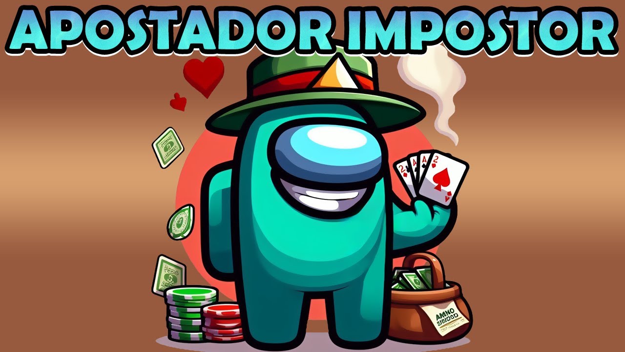 Virei o APOSTADOR IMPOSTOR e APOSTO A FUNÇÃO DO TRIPULANTE no Among Us Mod