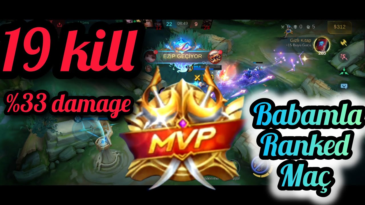 MLBB BABAMLA DUO RANKED MAÇ KEYFİ BELERİCK & CHANGE 19 KİLL %33 DAMAGE 🔥
