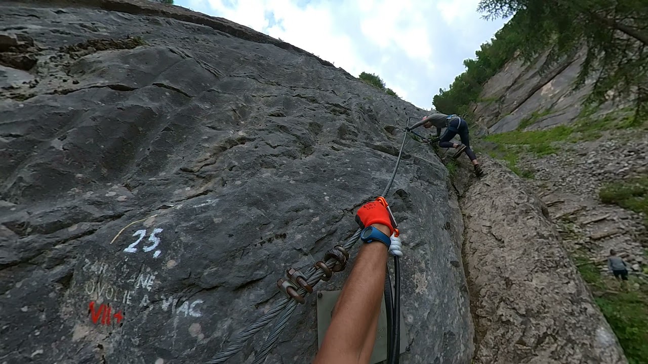 Via Ferrata at Tatranska Kotlina August 2021