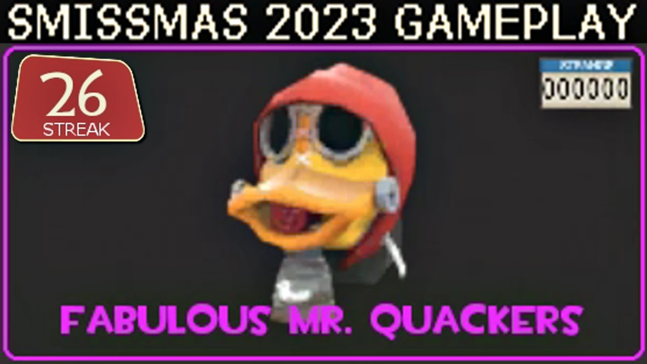 Fabulous Mr. Quackers🔹Smissmas 2023 Update  (TF2 Pyro Gameplay)