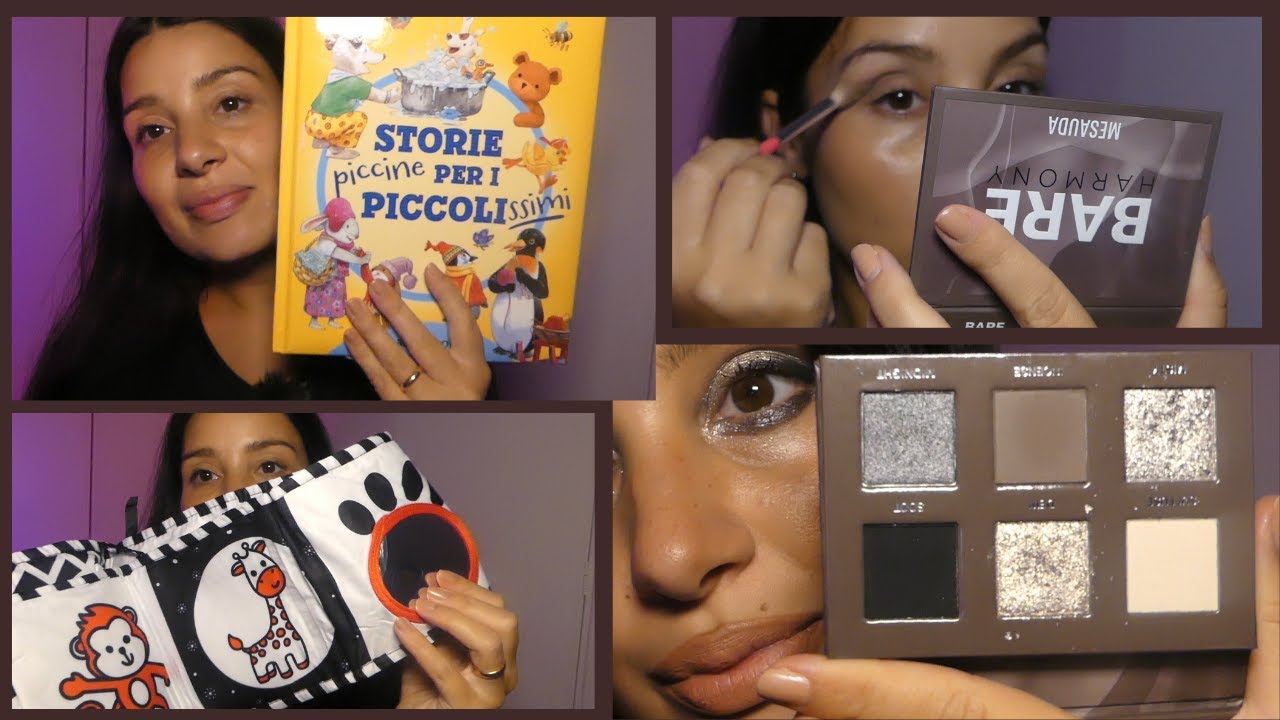ASMR MI TRUCCO CON VOI PROVANDO NOVITA' 💄| REGALINI PER LA PICCOLA DA PARTE VOSTRA🩷