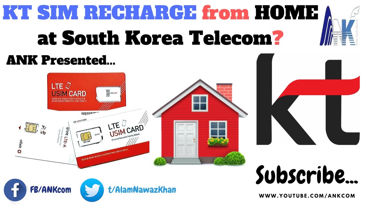How to #Phone #Recharge #KT #SIM by Home/Office at #South #Korea?