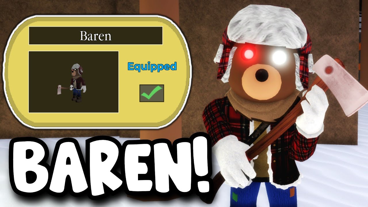 BAREN Skin! (Piggy Advent Calendar DAY 23!)