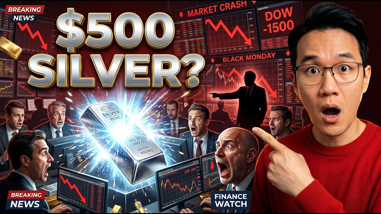 Wall Street Is TERRIFIED of This $500 Silver Prediction [may 19 ]  [ john ag ]