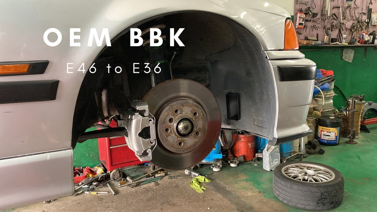 Cheap E36 Brake Upgrade